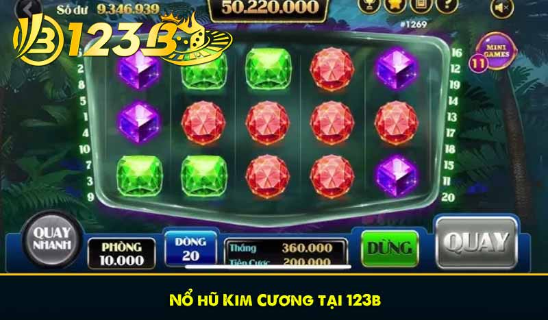 Nổ hũ Kim Cương tại 123b